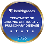 Healthgrades 5 Star Recipient - COPD 2026